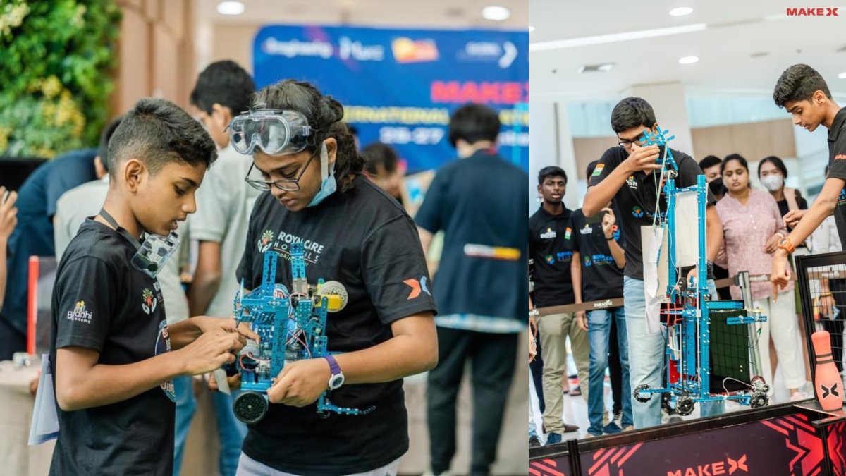 At MakeX Event, China - Alliance Robot