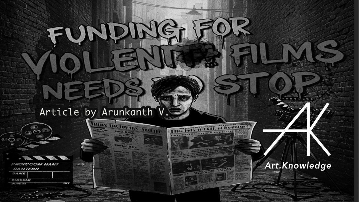 Funding for Violent Films needs to Stop