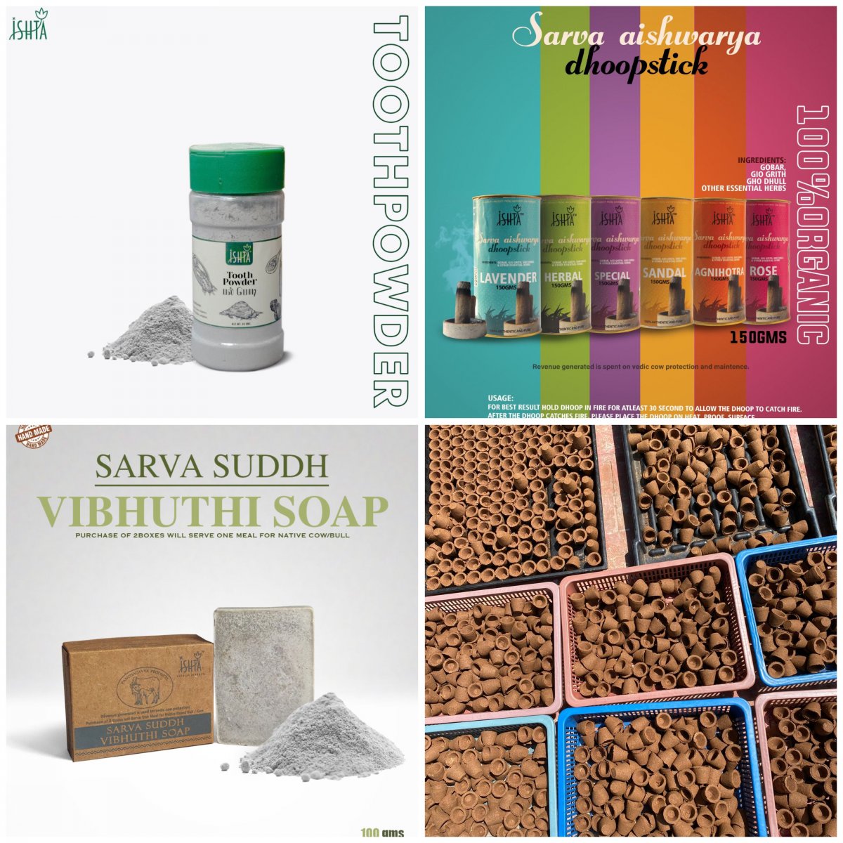 Products from cow dung - Manure Marvel